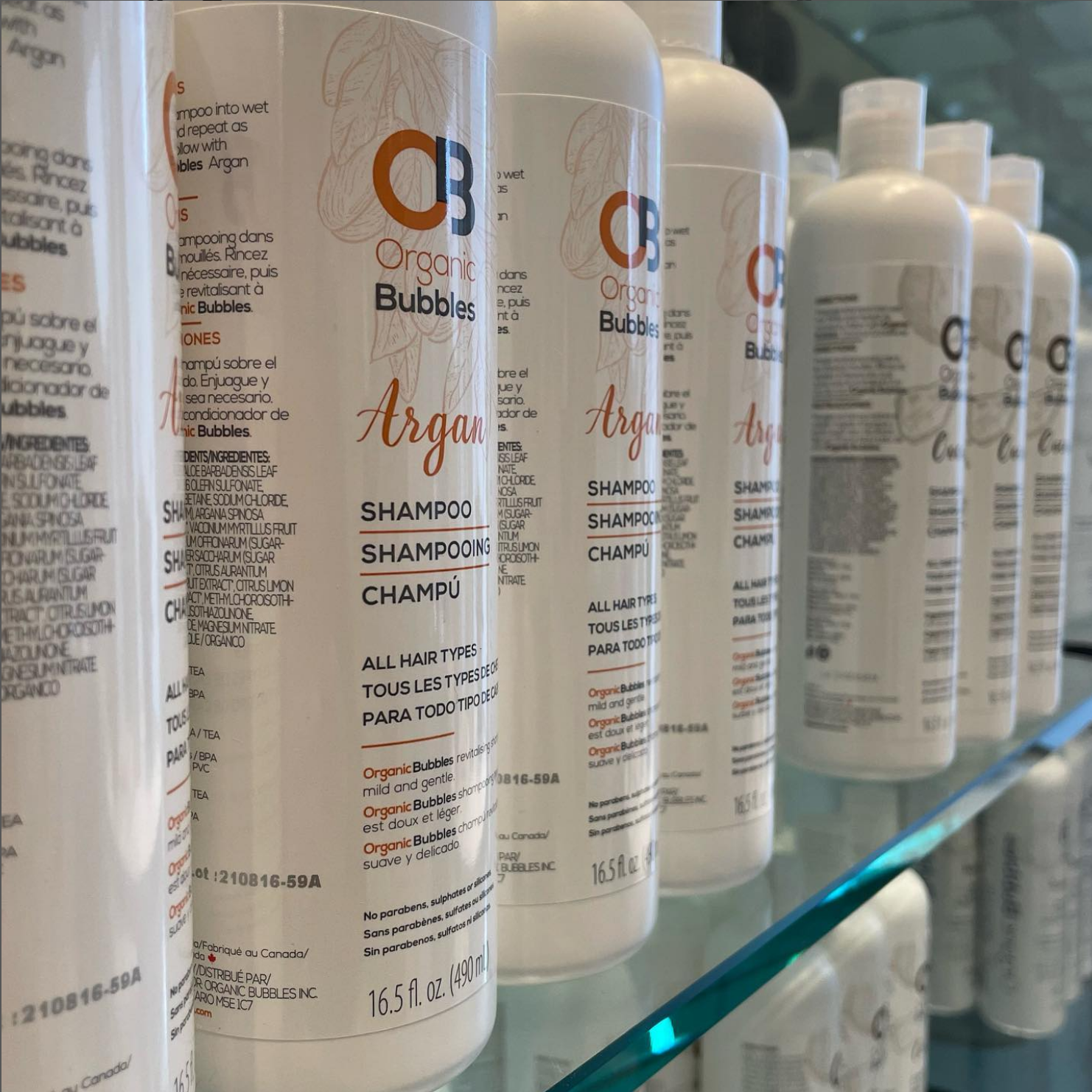 Organic Bubbles Argan Conditioner - Plant Based Formula - Paraben free