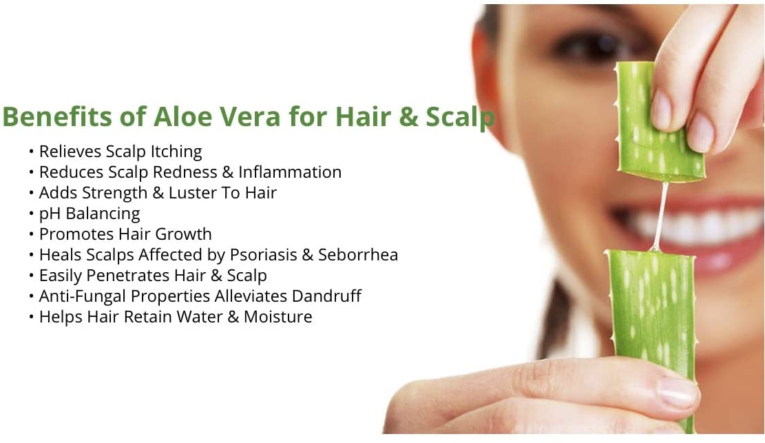 Aloe Vera Shampoo & Conditioner | 490 ml x2