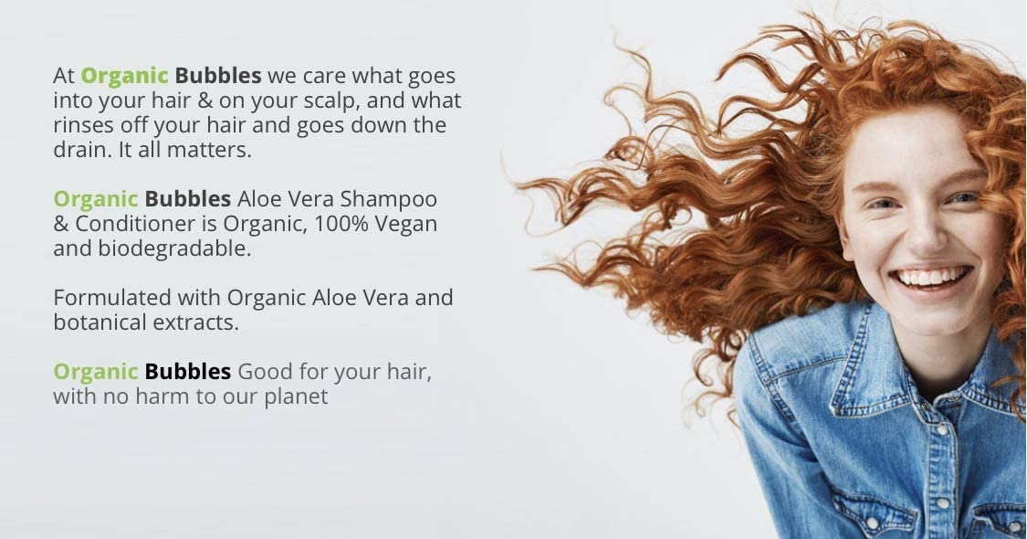 Aloe Vera Shampoo & Conditioner | 490 ml x2