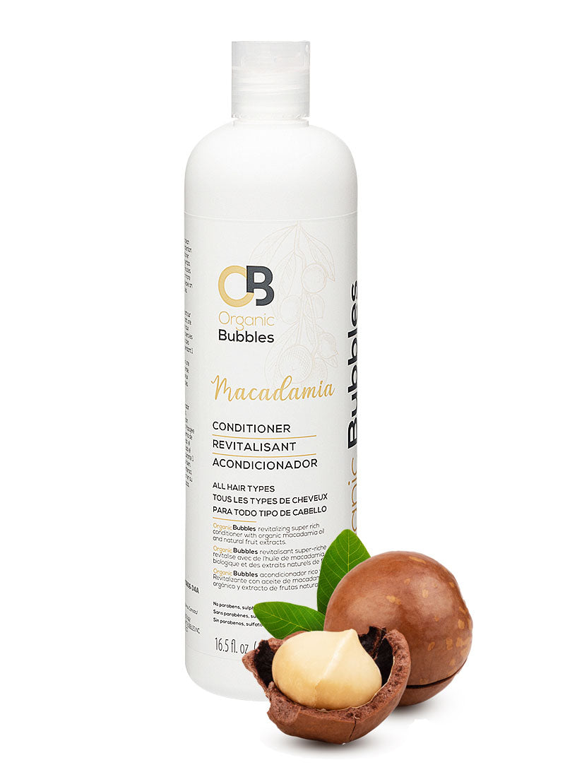 Organic Bubbles Macadamia Conditioner - Best Organic Shampoo