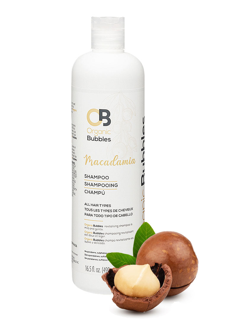 Organic Bubbles Macadamia Shampoo - Best Organic Shampoo